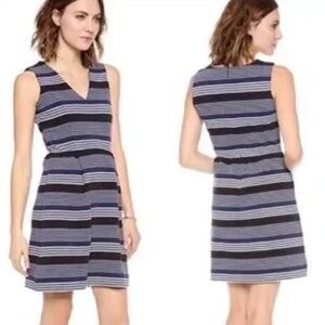 Madewell Gallerist Ponte V-Neck Dress, Size XS